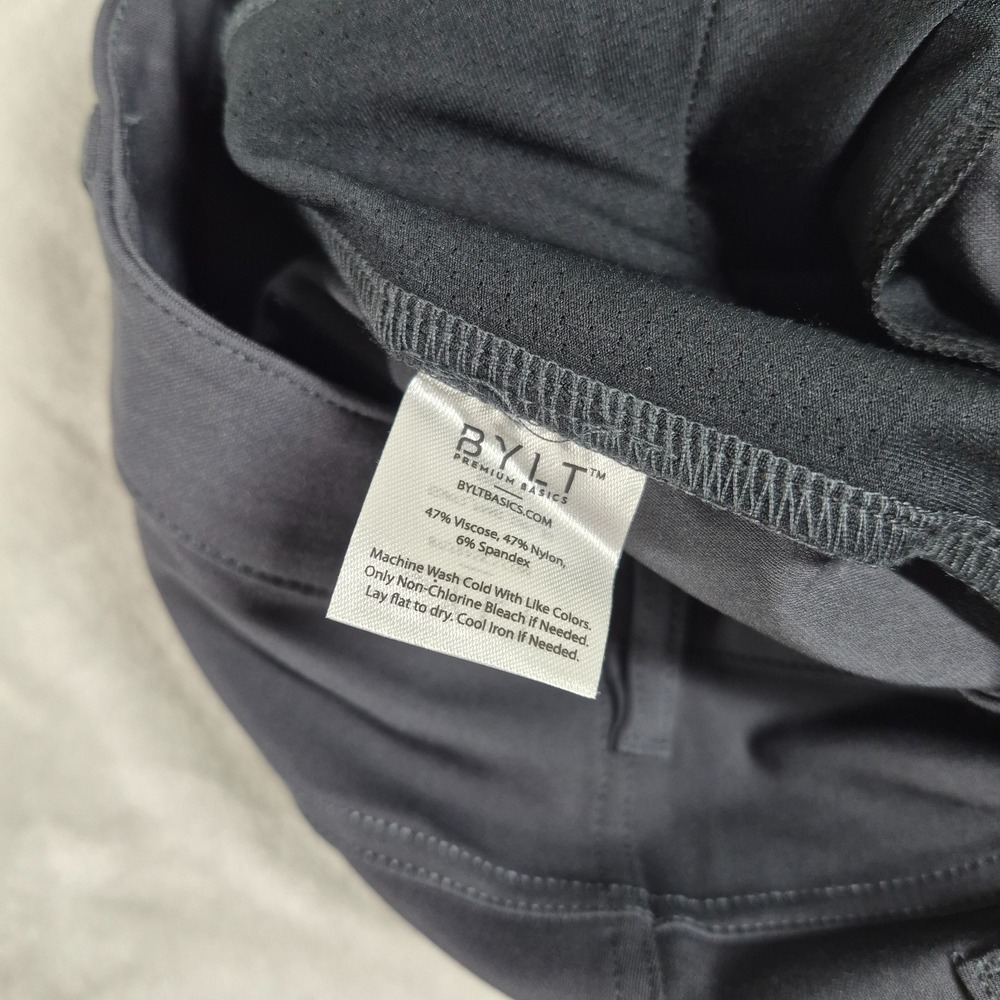 BYLT Everyday 2.0 Pants Men's 30x30 Gray Slim Fit Casual Comfort Stretch NWT - Picture 8 of 10